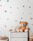 Bright Burst Polka Dot Wall Decal - Decals - Polka Dots