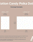 Cotton Candy Polka Dot Wall Decal - Decals - Polka Dots