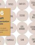 Craft Labels - Neutral - Organisation Labels