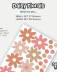 Daisy Floral Wall Decal (Copy) - Decals - Florals