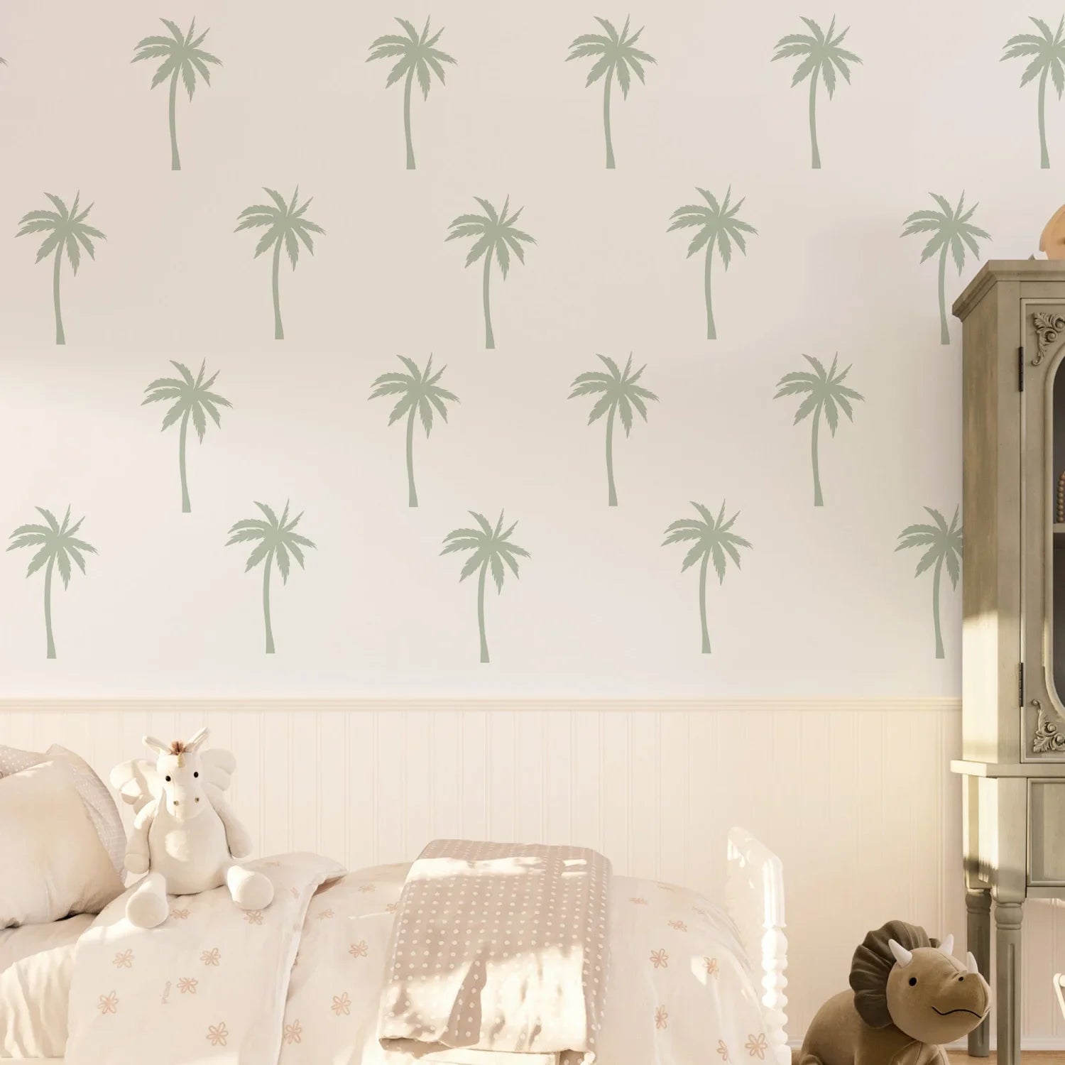 Palm Pattern - Green - Decals - Florals