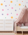 Pastel Florals Wall Decal - Decals Nature