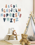 Quirky Boho Alphabet Wall Decal - Decals