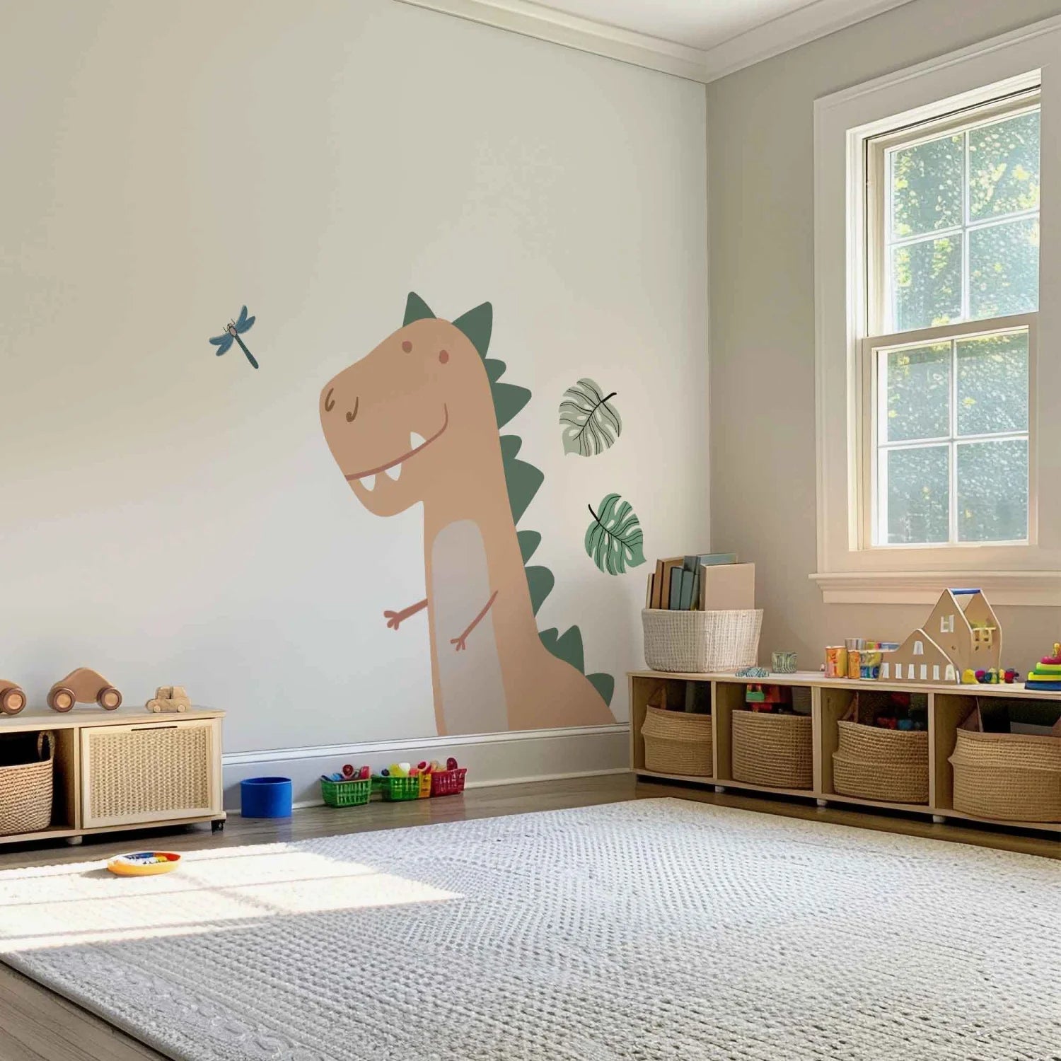 Rex The Dino - Kids Wall Decal - Decals - Animals